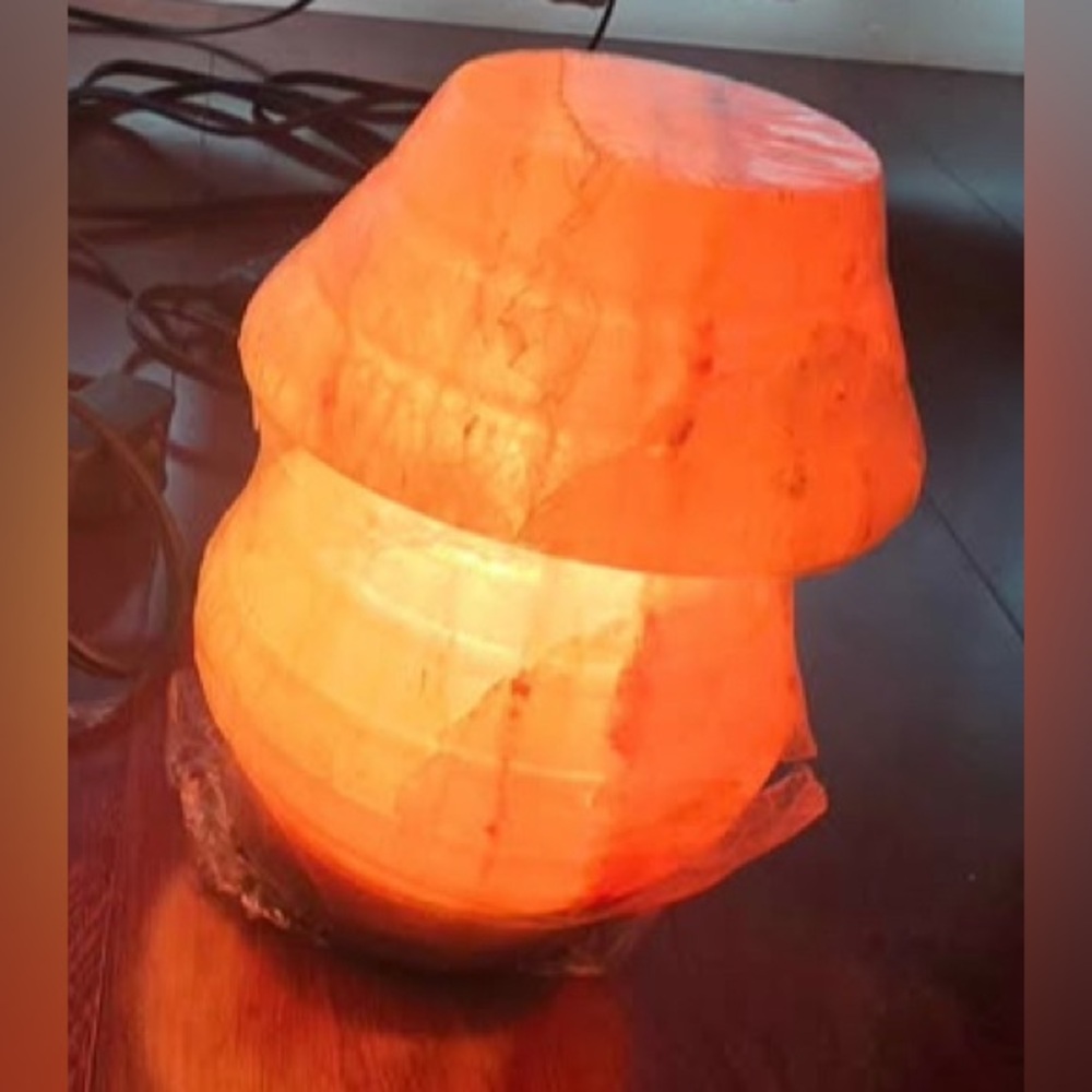 Large Unique Himalayan Salt Lamp